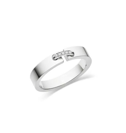 [⭐Shinejoy]ALLIANCE LIENS VIDENCE DIAMOND 4MM RING