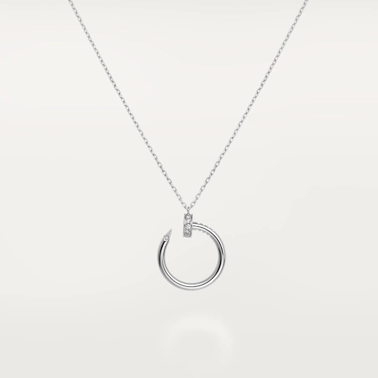 [⭐Shinejoy]JUSTE ネックレス シルバー
