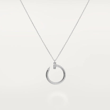 [⭐Shinejoy]JUSTE ネックレス シルバー