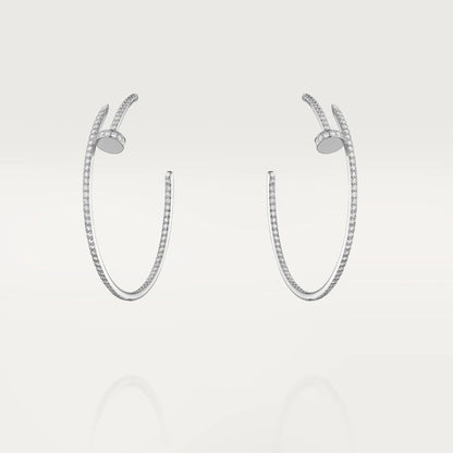 [⭐Shinejoy]ジュスト ピアス フルダイヤモンド 1.8MM