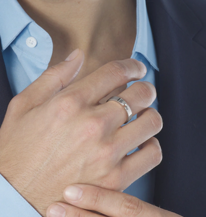 [⭐Shinejoy]ALLIANCE LIENS VIDENCE 4MM RING