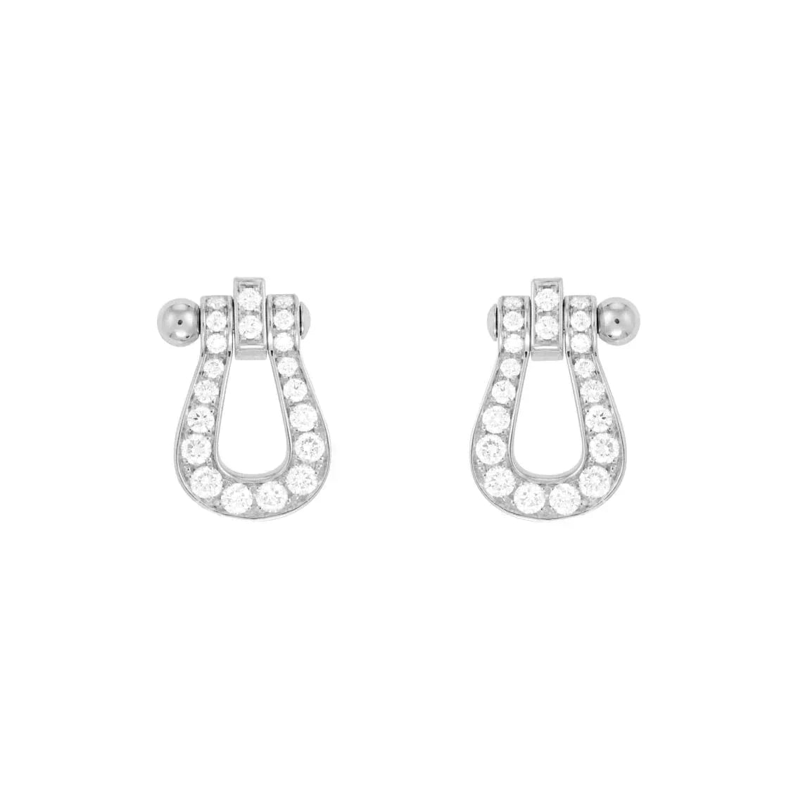 [⭐Shinejoy]FORCE 10 FULL DIAMOND STUD EARRINGS MINI MODEL
