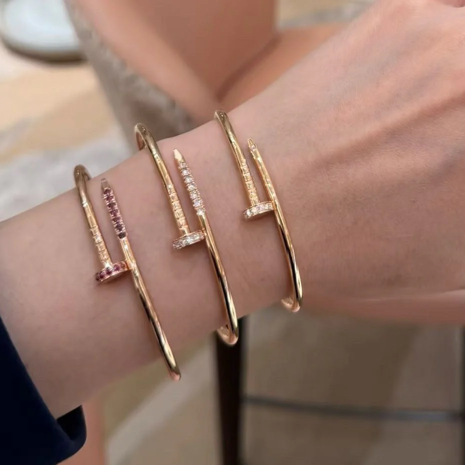 [⭐Shinejoy]JUSTE BRACELET 2.5MM DIAMONDS NEW