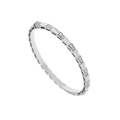 [⭐Shinejoy]セルペンティ ブレスレット シルバー ダイヤモンド