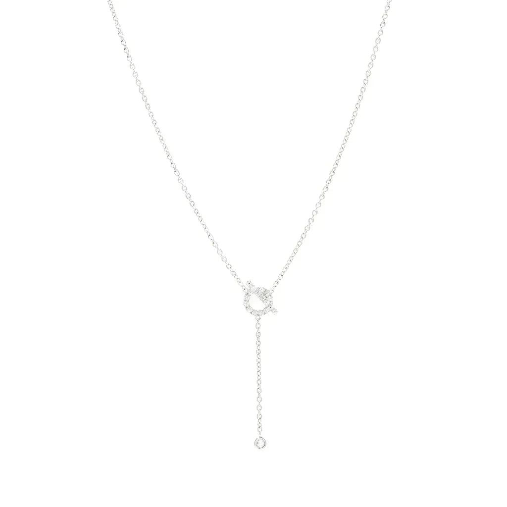 [⭐Shinejoy]フィネス シルバーダイヤモンド ネックレス