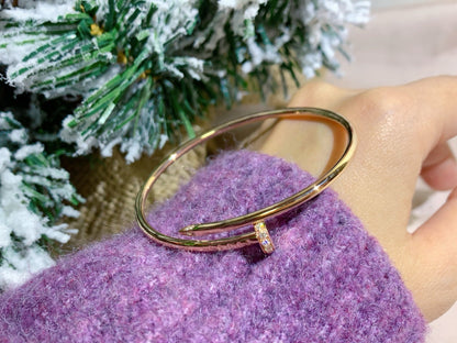[⭐Shinejoy]JUSTE BRACELET 2.5MM DIAMONDS