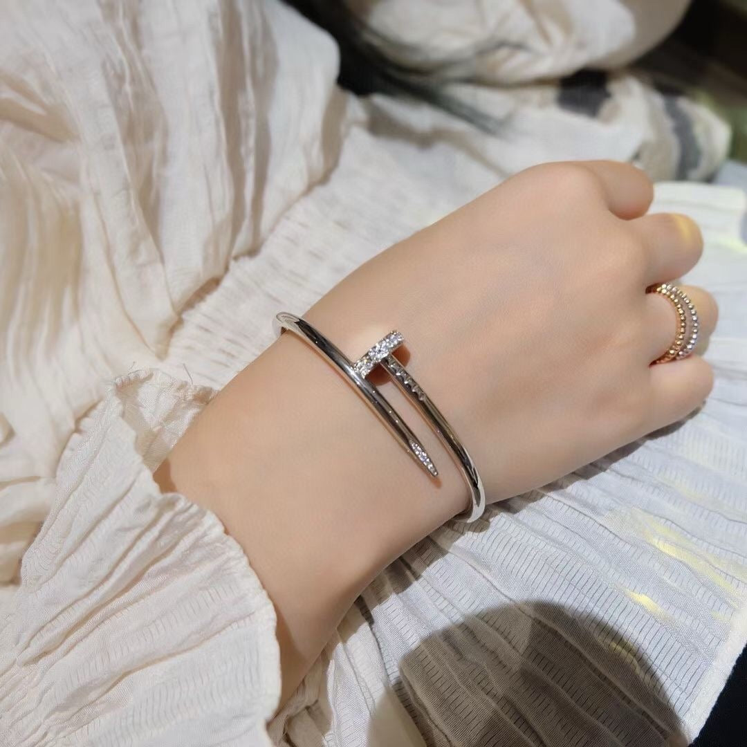 [⭐Shinejoy]JUSTE BRACELET 3.5MM DIAMONDS