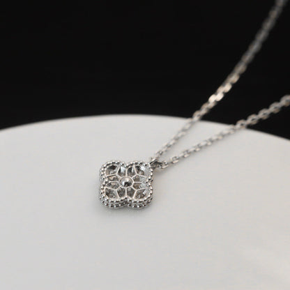 [⭐Shinejoy] CLOVER MINI 9,5 MM DIAMANT-KETTENANHÄNGER