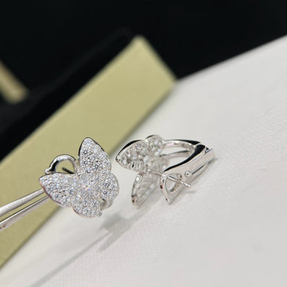 [⭐Shinejoy]SCHMETTERLINGS-OHRRINGE MIT VOLLBESATZ