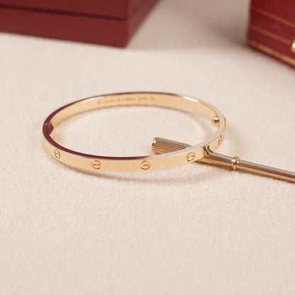 [⭐Shinejoy]LOVE ブレスレット 3.65MM ダイヤモンドなし