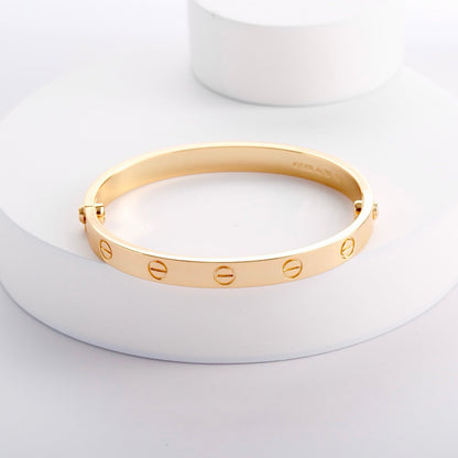 [⭐Shinejoy]LOVE ブレスレット 6.1MM ダイヤモンドなし