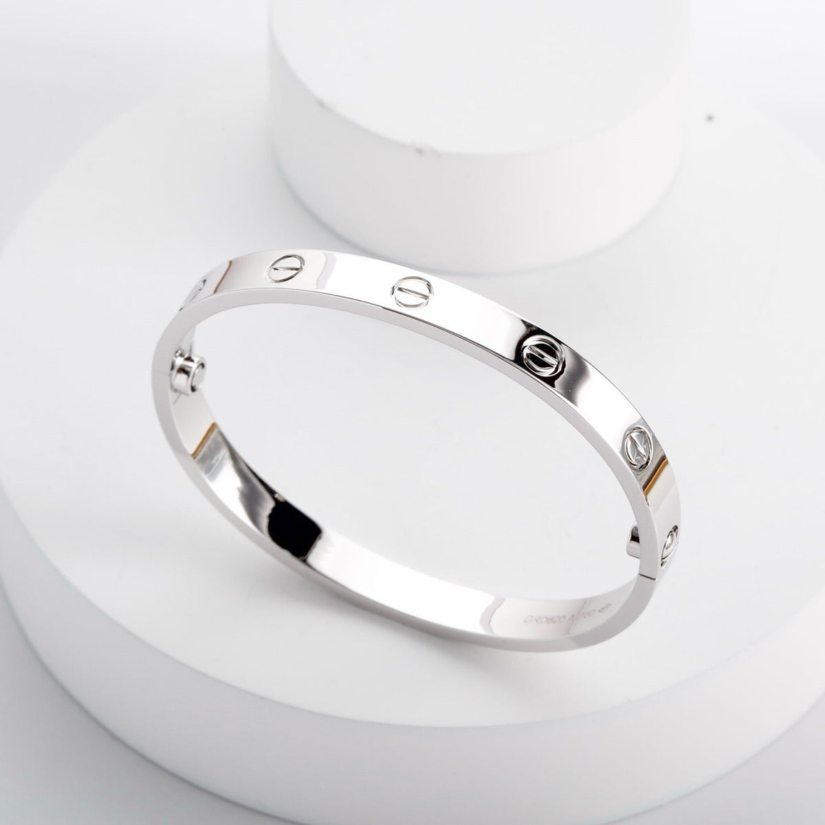 [⭐Shinejoy]LOVE ブレスレット 6.1MM ダイヤモンドなし