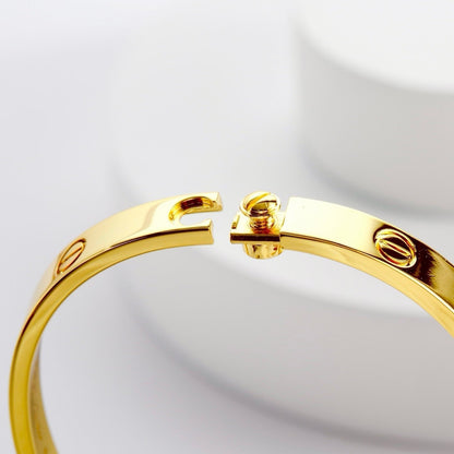 [⭐Shinejoy]LOVE ブレスレット 6.1MM ダイヤモンドなし