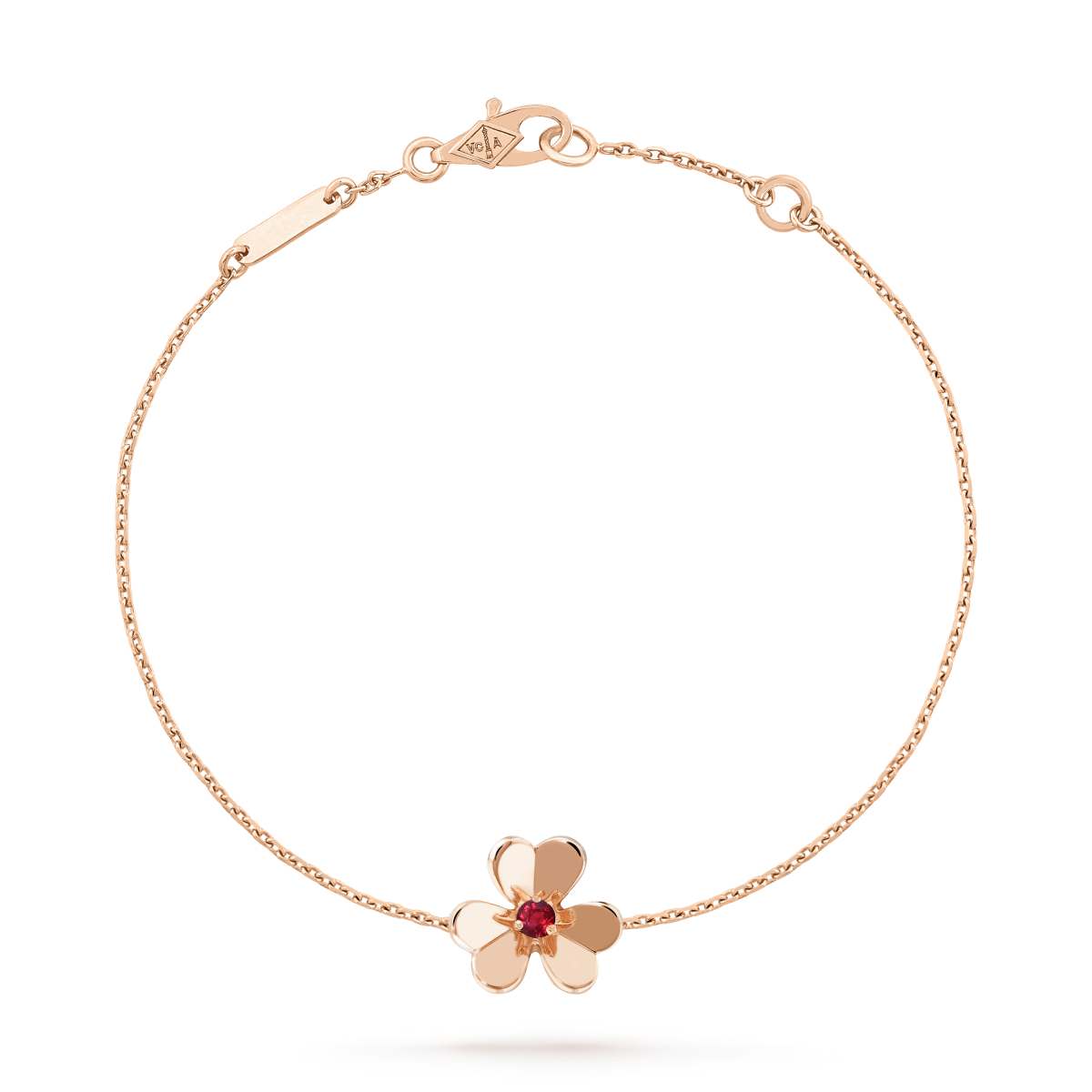 [⭐Shinejoy]FRIVOLE GOLD FLOWER PINK MALACHITE BRACELET
