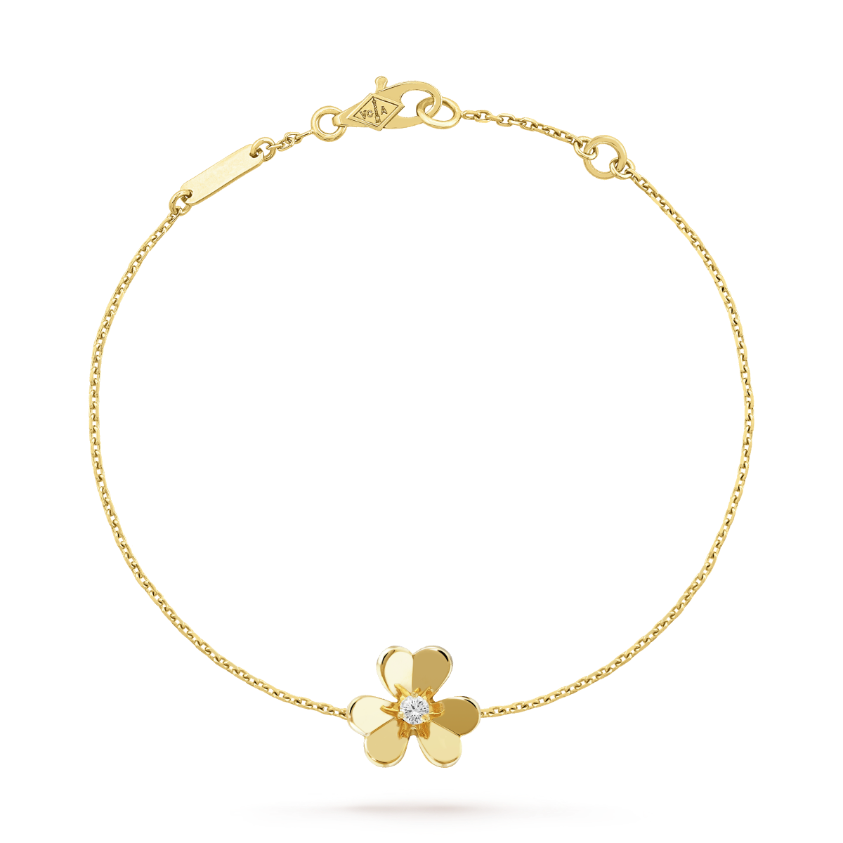 [⭐Shinejoy]FRIVOLE GOLD FLOWER PINK MALACHITE BRACELET