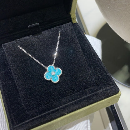 {
  "⭐Shinejoy": "CLOVER 15MM DIAMOND SVRES PORCELAIN NECKLACE SILVER"
}
