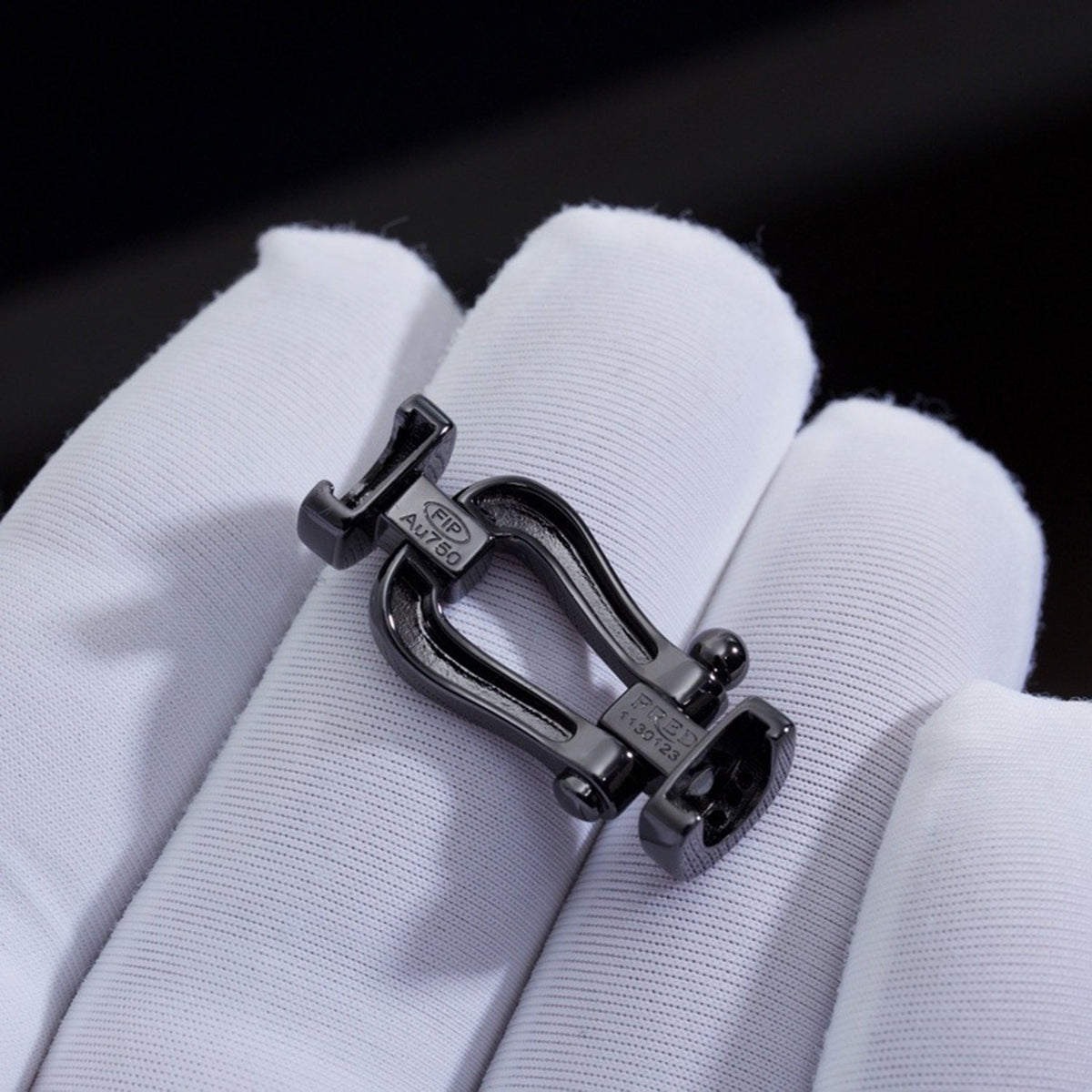 [⭐Shinejoy]FORCE LARGE SERIES HORSESHOE BLACK SAMURAI BRACELET
