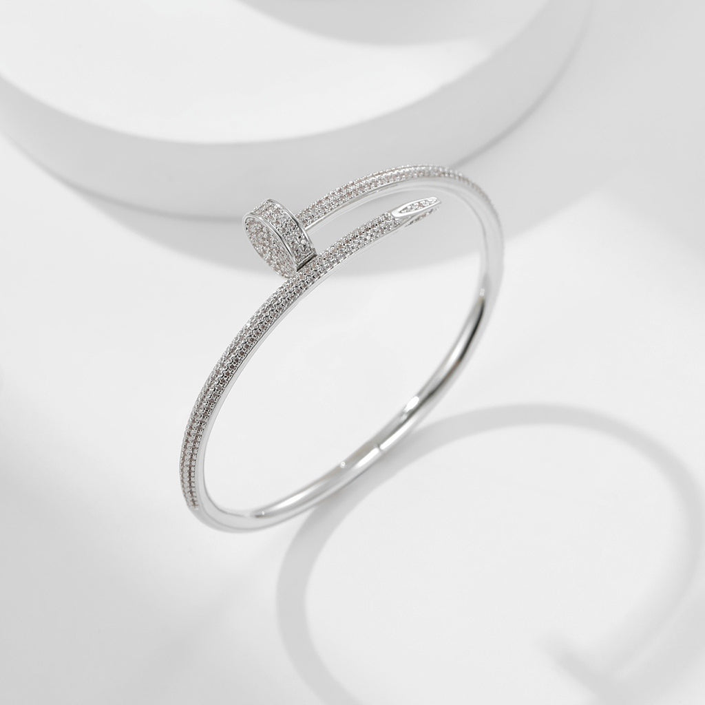 [⭐Shinejoy]JUSTE BRACELET 3.5MM ALL DIAMONDS