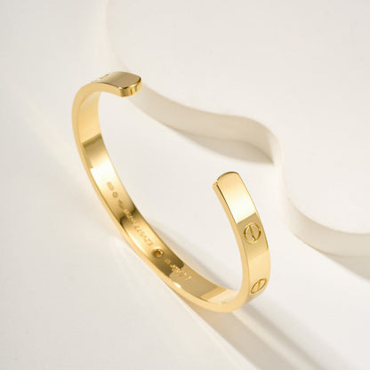 [⭐Shinejoy]LOVE ARMBAND 6,1MM 1 DIAMANT OFFENER REIF