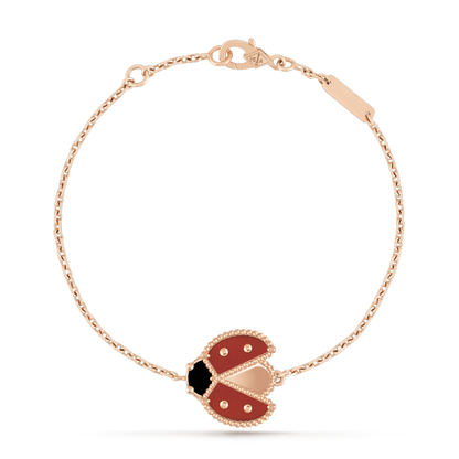 [⭐Shinejoy]LUCKY SPRING 1 MOTIV ARMBAND ROSÉGOLD