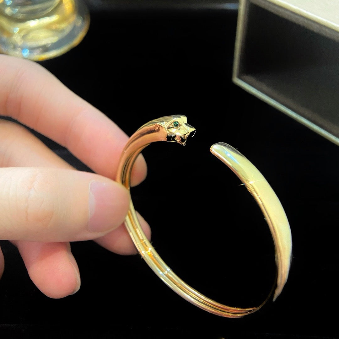[⭐Shinejoy]パンテール オープン ブレスレット