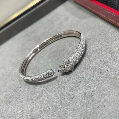 [⭐Shinejoy]PANTHERE VOLLBESETZTES DIAMANT-OFFENES ARMBAND