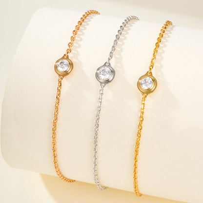 [⭐Shinejoy]DAMOUR ブレスレット 1 ダイヤモンド