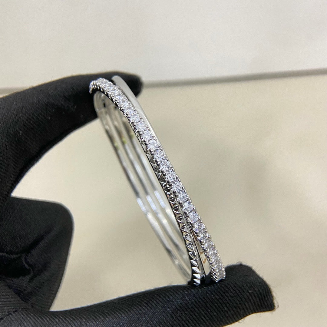 [⭐Shinejoy]ETINCELLE HALB-DIAMANTBESETZTES ARMBAND
