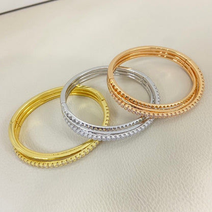 [⭐Shinejoy]ETINCELLE HALB-DIAMANTBESETZTES ARMBAND