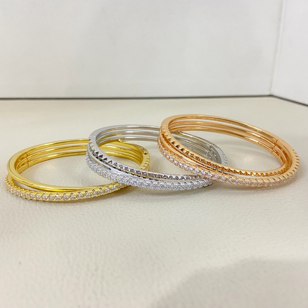 [⭐Shinejoy]ETINCELLE HALB-DIAMANTBESETZTES ARMBAND