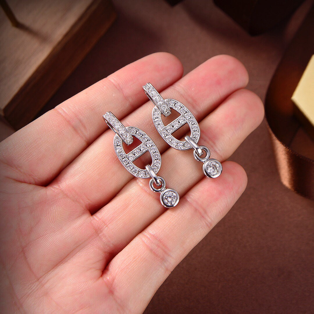 {
  "⭐Shinejoy": "⭐Shinejoy",
  "HM CHAINE DIAMOND EARRINGS": "HM チェーン ダイヤモンドピアス"
}