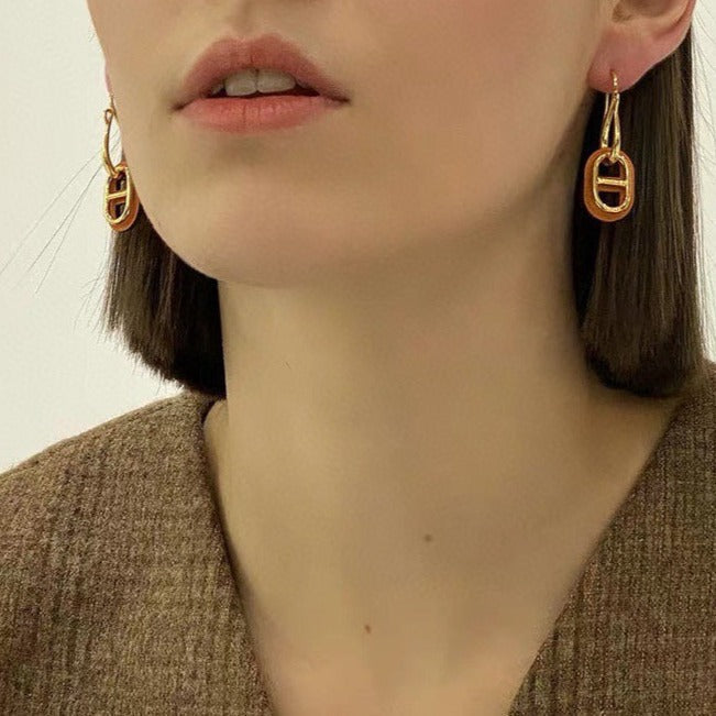 [⭐Shinejoy]HM O'MAILLON ゴールドピアス