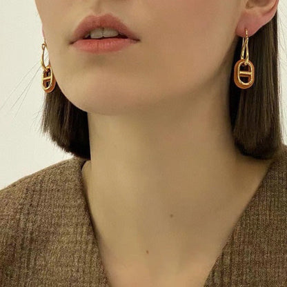 [⭐Shinejoy]HM O'MAILLON ゴールドピアス