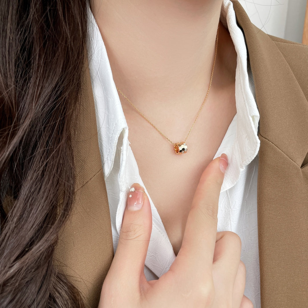 [⭐Shinejoy]BEE MINI ペンダント ダイヤモンドネックレス