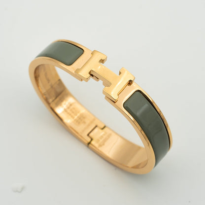 [⭐Shinejoy]H-ARMBAND BLAU GRÜN 12MM