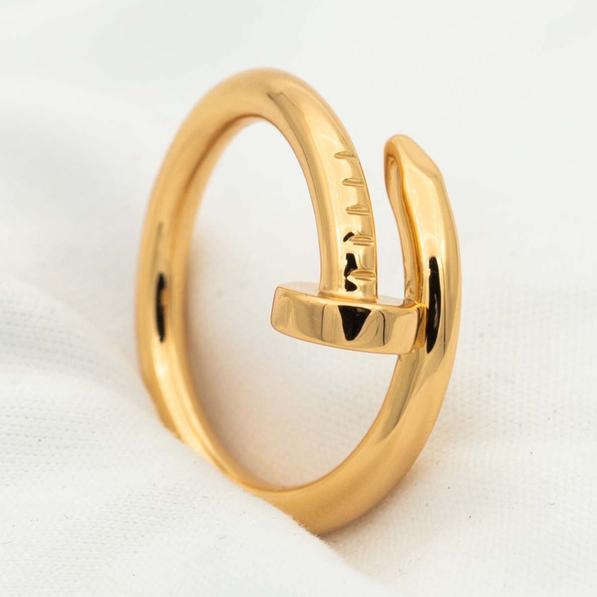 [⭐Shinejoy]JUSTE リング 2.65MM ピンクゴールド