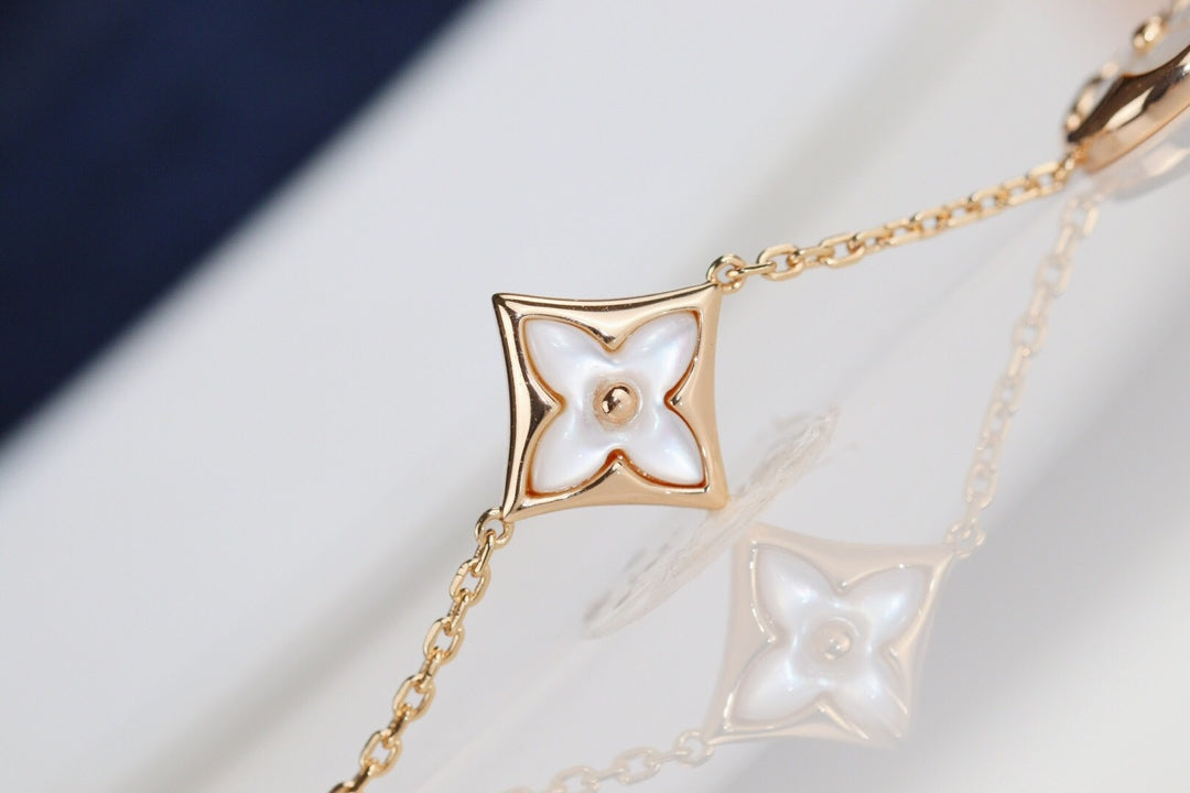 [⭐Shinejoy]リーフクローバーブレスレット