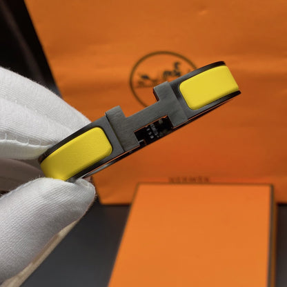 [⭐Shinejoy]CLIC HM SO BLACK YELLOW BRACELET