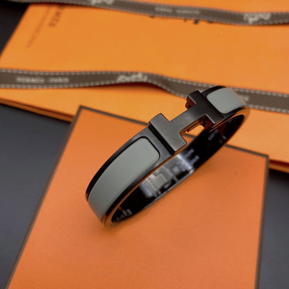 [⭐Shinejoy]CLIC HM ソーブラック グレー ブレスレット