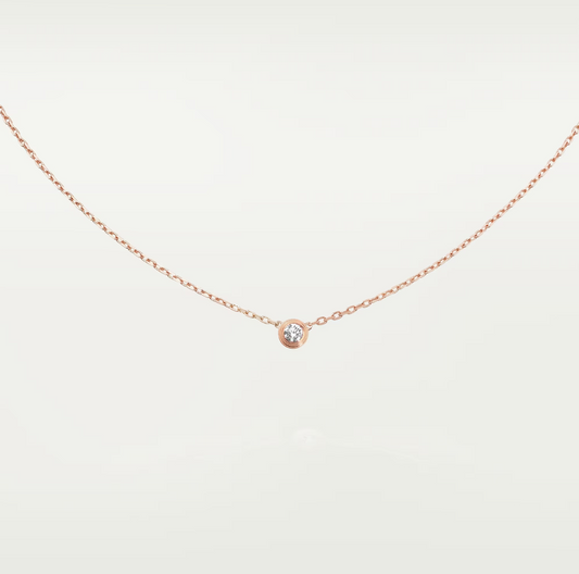 [⭐Shinejoy]DAMOUR ダイヤモンドネックレス