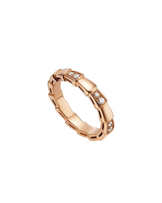 [⭐Shinejoy]SERPENTI RING ROSEGOLD 3MM