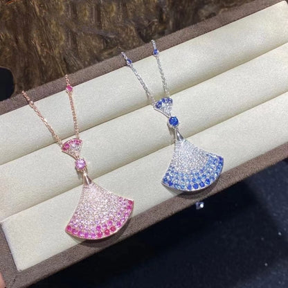 [⭐Shinejoy]DREAM HALSKETTE DIAMANT ROSÉGOLD