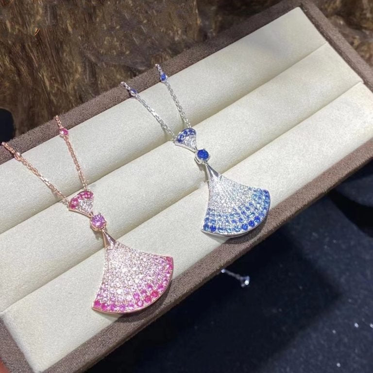 [⭐Shinejoy]DREAM HALSKETTE DIAMANT ROSÉGOLD