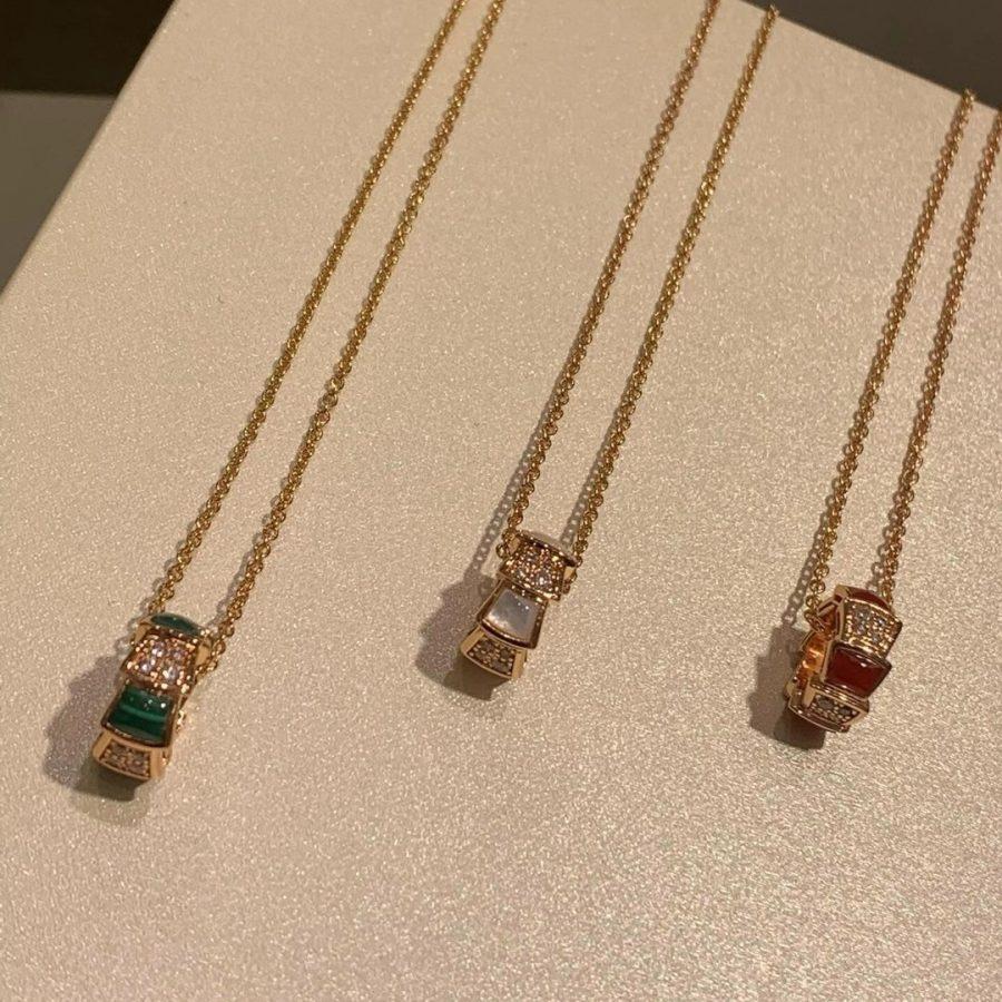 [⭐Shinejoy]セルペンティ ペンダント ダイヤモンド ネックレス