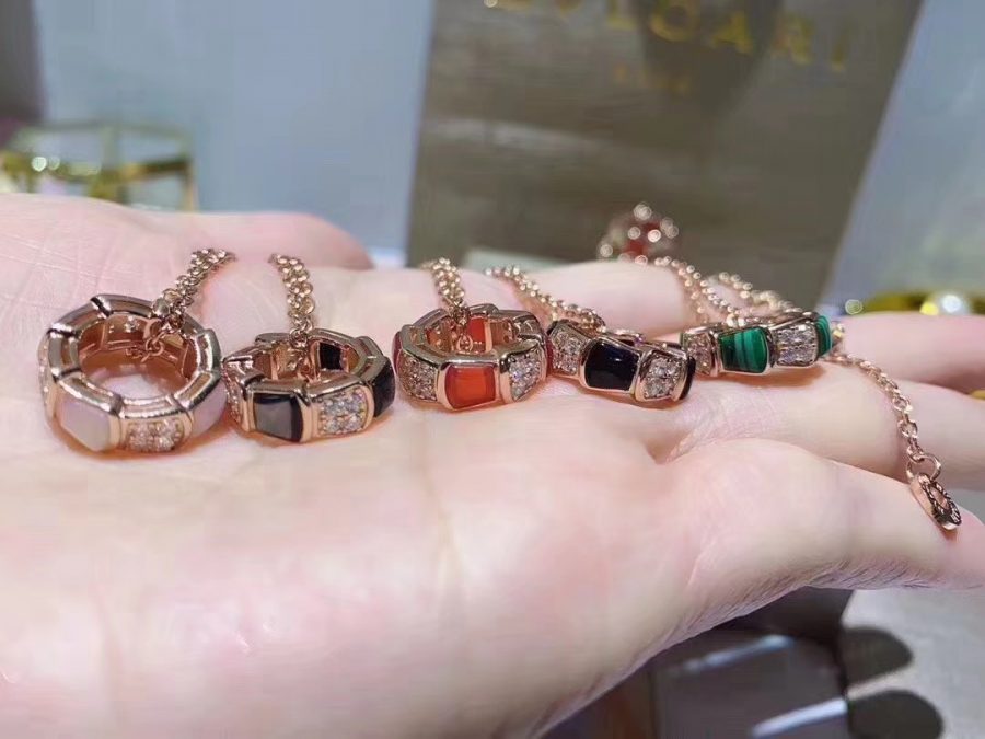 [⭐Shinejoy]セルペンティ ペンダント ダイヤモンド ネックレス