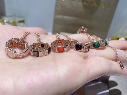 [⭐Shinejoy]セルペンティ ペンダント ダイヤモンド ネックレス