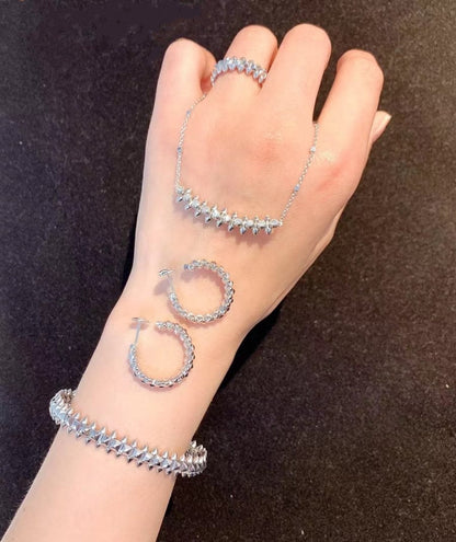 [⭐Shinejoy]CLASH SILVER BRACELET