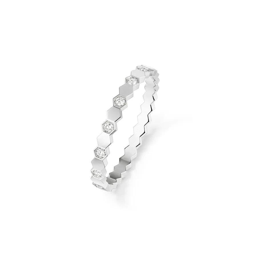 [⭐Shinejoy]BEE LOVE RING SILVER DIAMOND