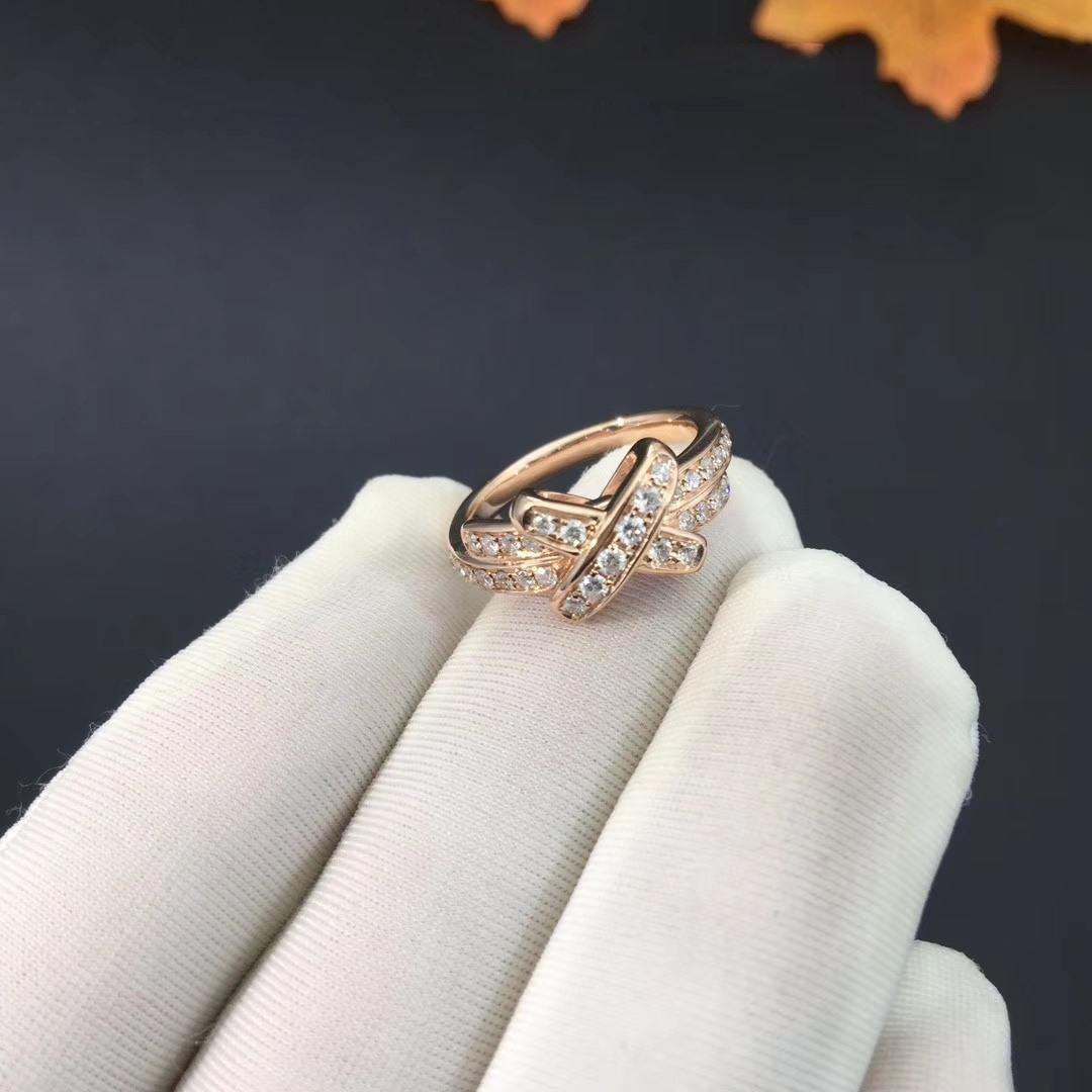 [⭐Shinejoy]JEUX DE RING ピンクゴールド ダイヤモンド
