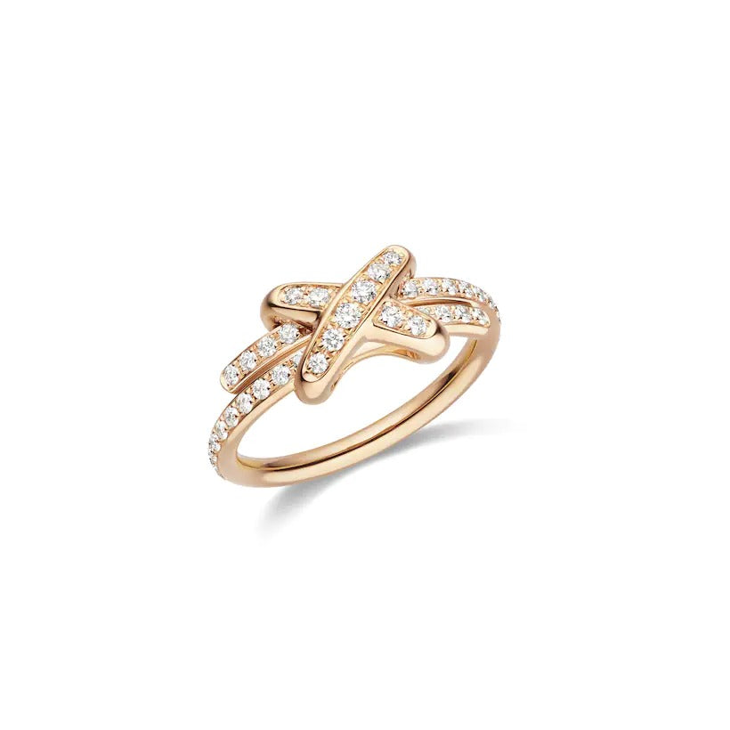[⭐Shinejoy]JEUX DE RING ピンクゴールド ダイヤモンド